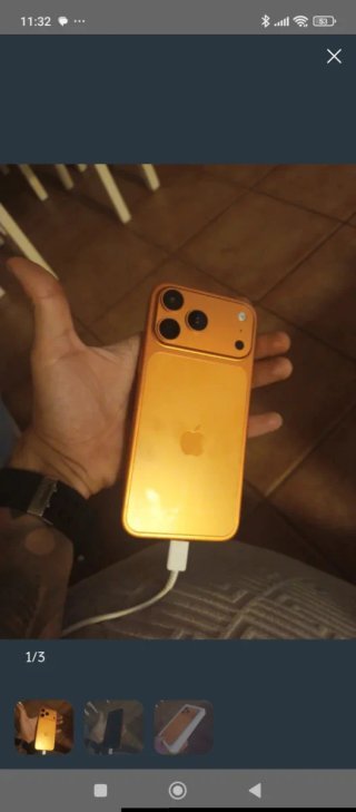 iPhone 17 Pro Max Naranja