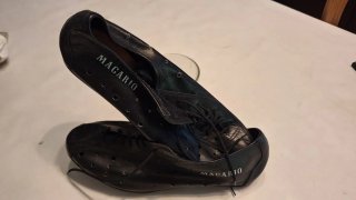Zapatillas Ciclismo Cuero Negro Marc Macario (41)