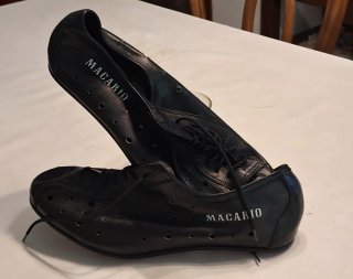 Zapatillas Ciclismo Cuero Negro Marc Macario (41)