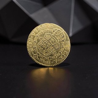 Moneda Oro 1 Escudo Carlos IV 1793