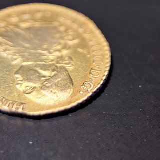 Moneda Oro 1 Escudo Carlos IV 1793