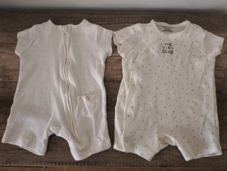 Pijamas bebé corto Primark  (0-3m) 62cm