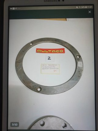 Lote de material Vario BULTACO Ref.22109