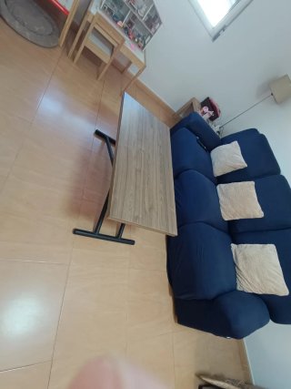 Mesa comedor elevable y extensible