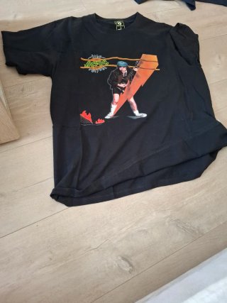 Camiseta ACDC High Voltage Talla XL Negra