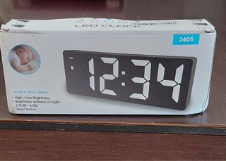 Reloj despertador digital