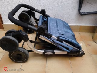 Carrito de compra Playmarket azul