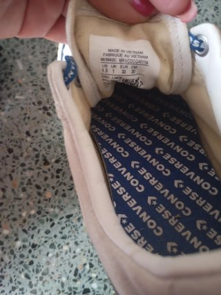 Converse Blancas Niño Talla 33 ORiGiNALES