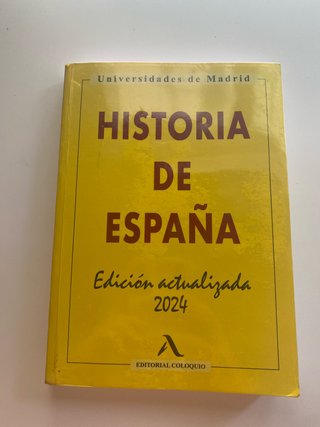 Libro Historia de España 2º Bach