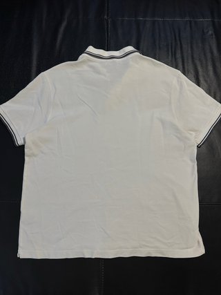 Polo Moncler Blanco Talla XXL (equivale a L)