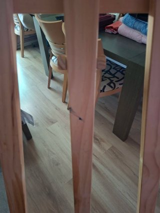 Caballete de madera para pintura