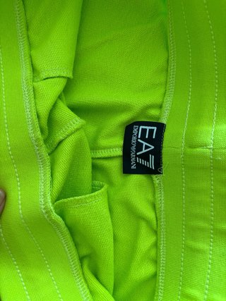 Emporio Armani Pantalón Corto Verde Neón