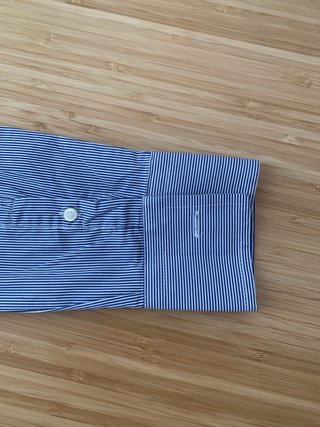 Camisa de rayas azules Talla S