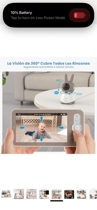 ieGeek 3MP Baby Surveillance Cameras with 2 Camera