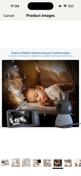 ieGeek 3MP Baby Surveillance Cameras with 2 Camera