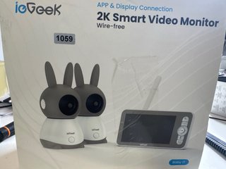 ieGeek 3MP Baby Surveillance Cameras with 2 Camera