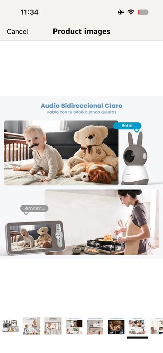 ieGeek 3MP Baby Surveillance Cameras with 2 Camera