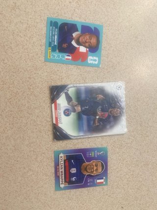 Pack 4 cromos Kylian Mbappé