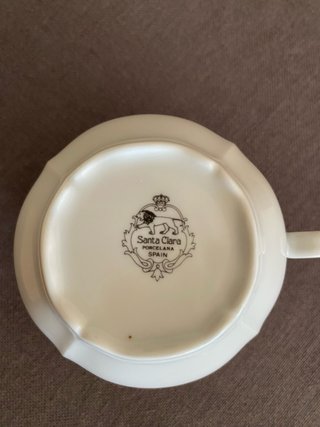 Juego de té/café Santa Clara porcelana