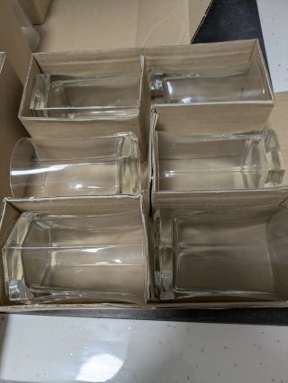 Juego 18 Vasos Bormioli Rocco vintage