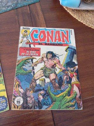 Conan El Bárbaro ,número 1 , 1983