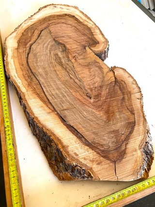 Tabla Madera Olivo Milenario para Resina