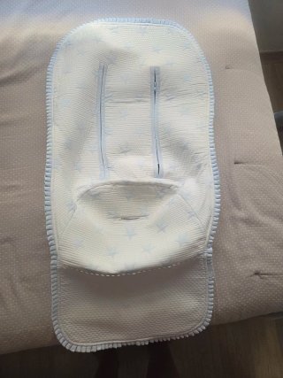 Saco Bugaboo Fox Estrellas Azul y Blanco