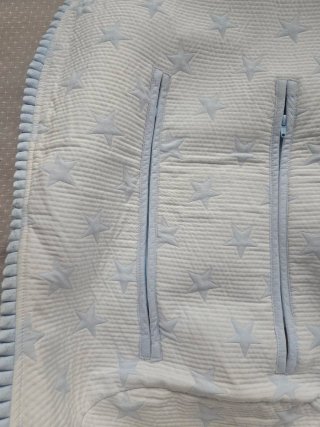 Saco Bugaboo Fox Estrellas Azul y Blanco