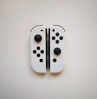 Joycons Nintendo Blancos