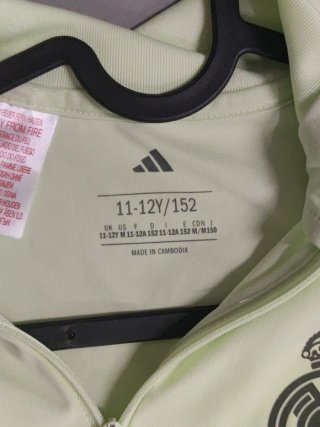 Abbigliamento sportivo Real Madrid Adidas bambino taglia 11/12