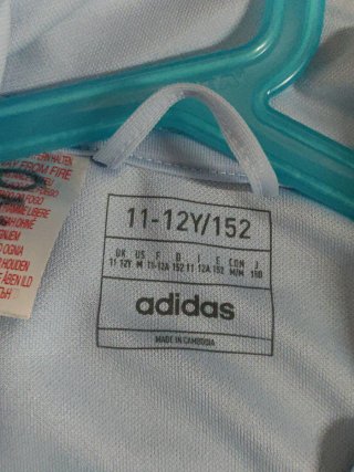 Abbigliamento sportivo Real Madrid Adidas bambino taglia 11/12