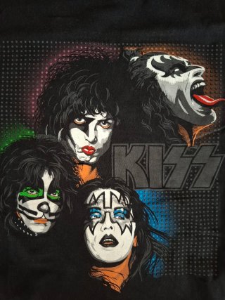 Camiseta Vintage Kiss Talla L