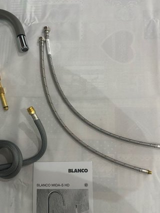 Rubinetto Cucina Blanco Mida-S HD Grigio
