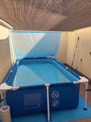 Piscina Intex Rectangular Azul