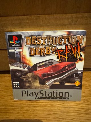Destruction Derby Raw PS1 PAL España