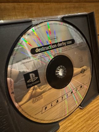 Destruction Derby Raw PS1 PAL España