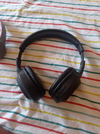 Cascos Bluetooth Negro