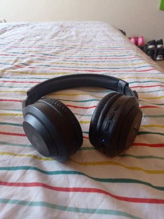 Cascos Bluetooth Negro