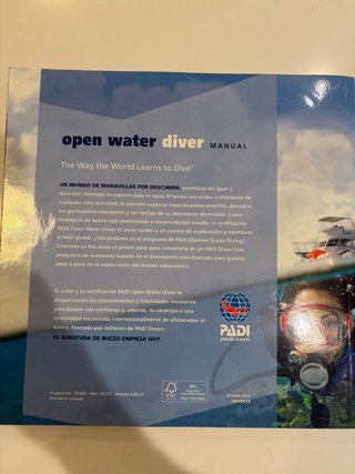 Libro Open Water Diver