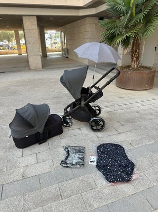 Carrito de bebé Jané Muum + accesorios