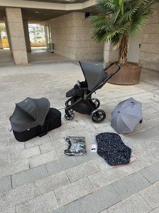 Carrito de bebé Jané Muum + accesorios