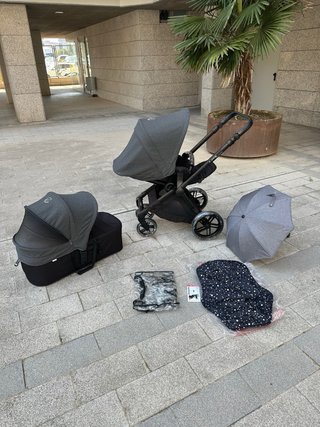 Carrito de bebé Jané Muum + accesorios