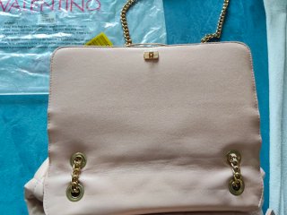 Pochette Valentino rosa cipria trapuntata
