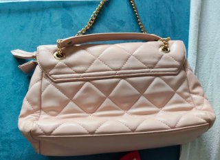 Pochette Valentino rosa cipria trapuntata