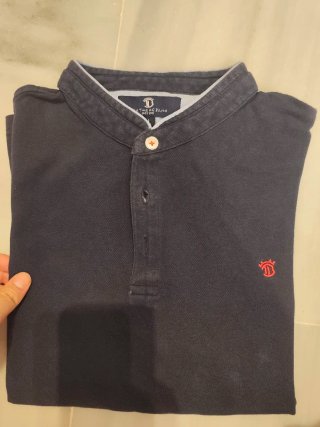 Lote 15 polos y un jersey,marcas y tallas variadas