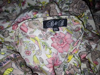 Vestido Verano Seda 100% Floral