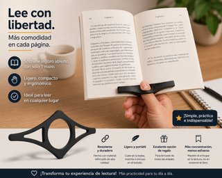Supporto per pollice per libri