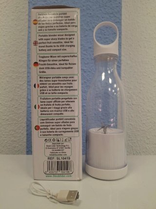 Mini batidora portátil Stock Líder recargable