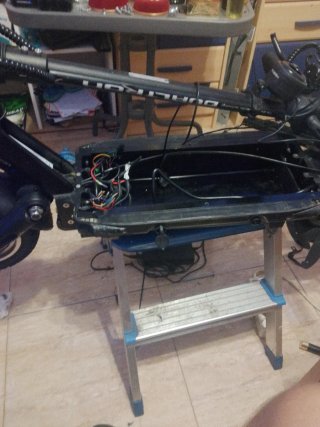 Chasis y motores Dualtron Victor