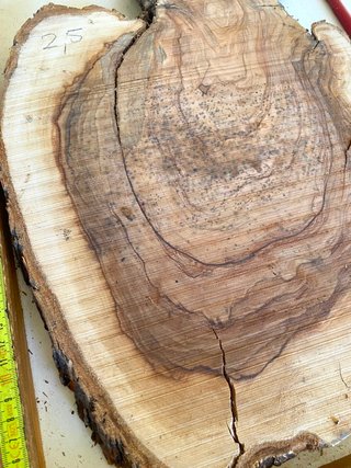 Tabla Madera Olivo para Resina Epoxy
